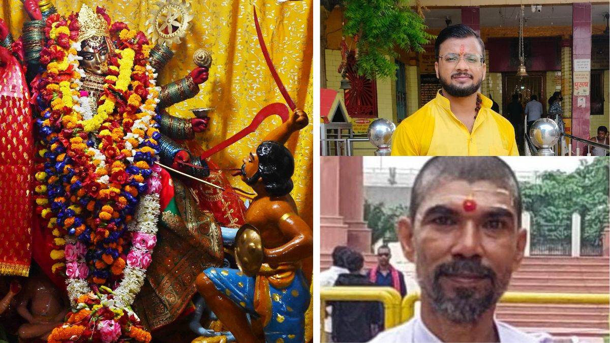 navratri 2025 worship is performed using the aghor tantra sadhana method at maa baglamukhi siddhapeeth in muzaffarpur