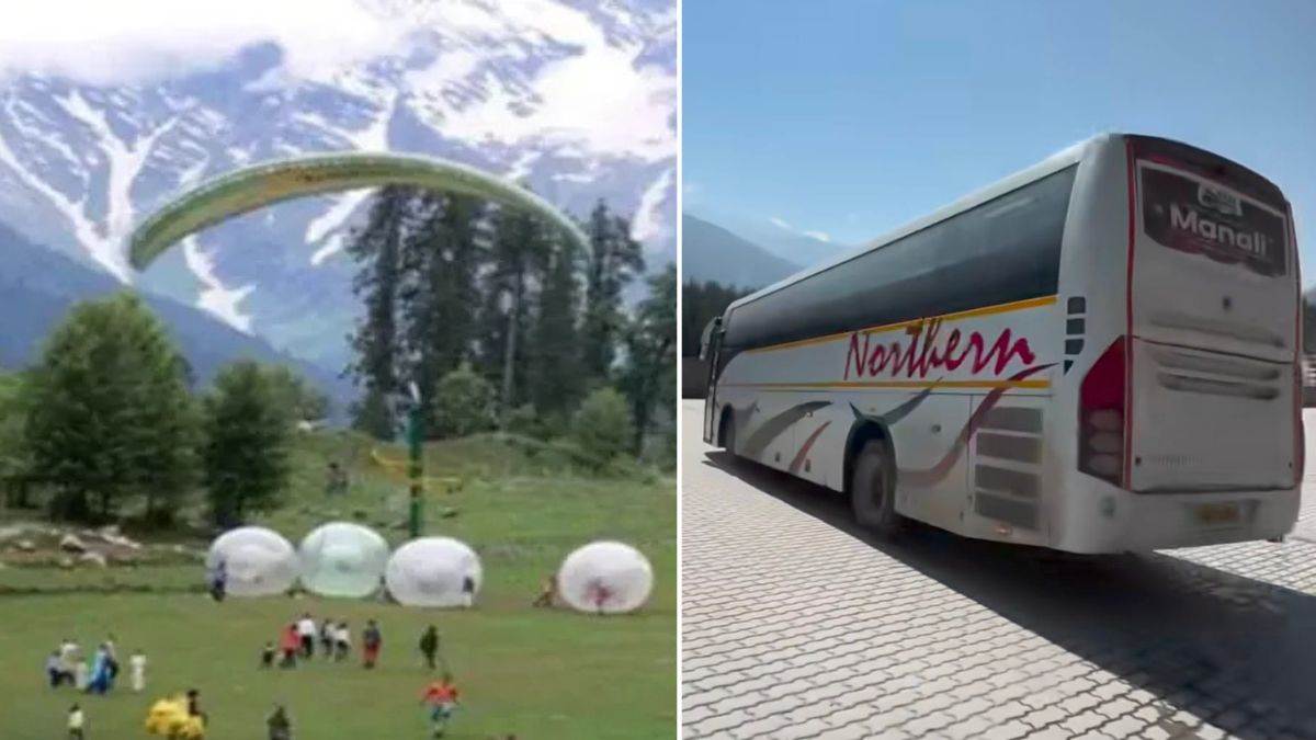 manali tourism rebounds luxury buses arrive after flood road situation improved