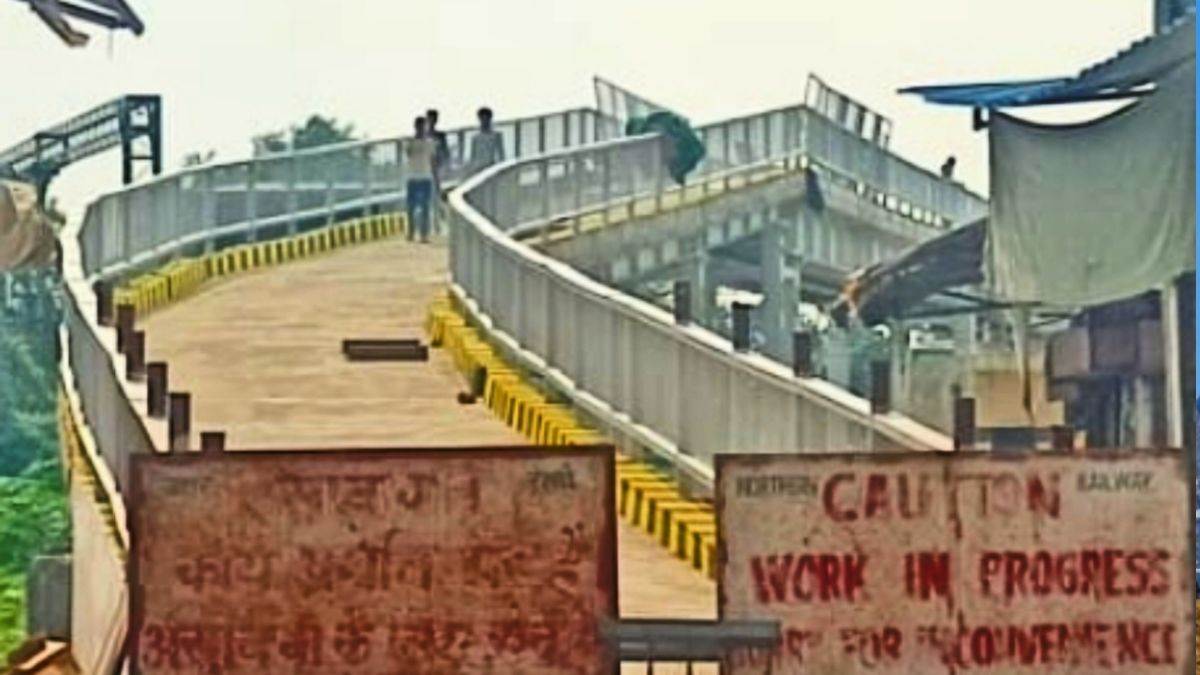 moradabad city news kapur company bridge construction complete relief awaits