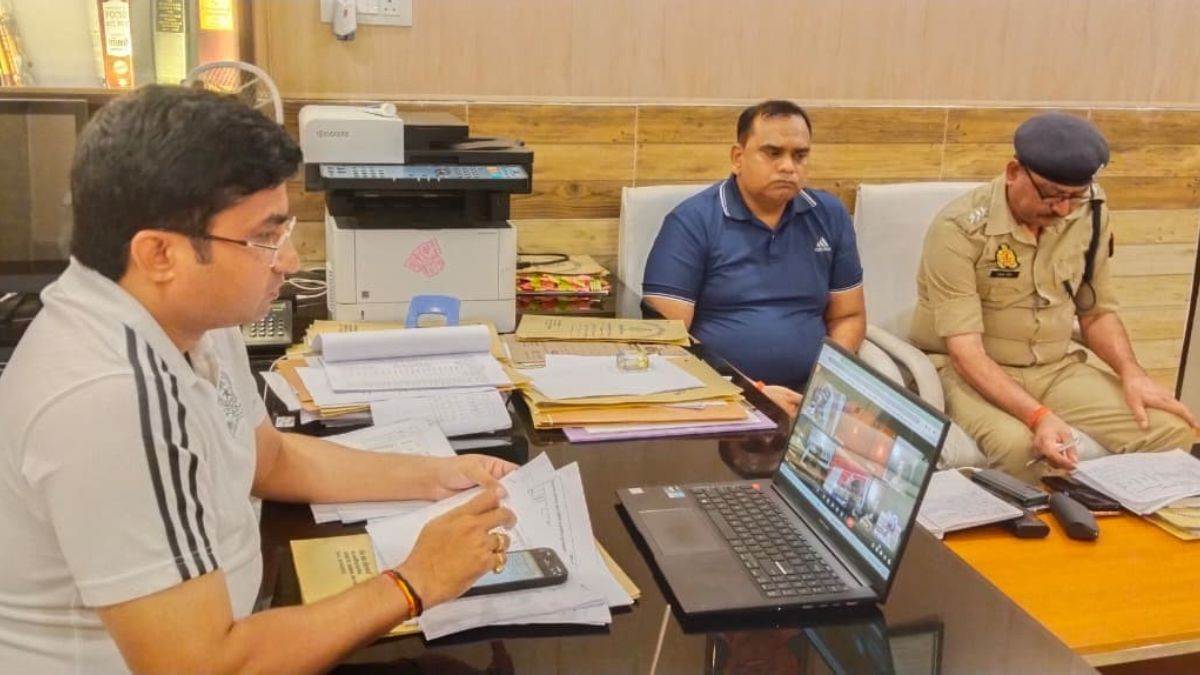 navratri security police increase vigilance in sant kabir nagar