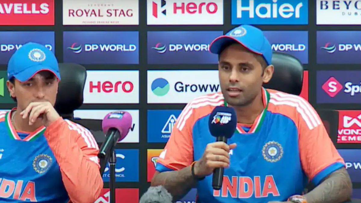 suryakumar yadav silent pakistani reporter in press conference ind vs pak asia cup2025