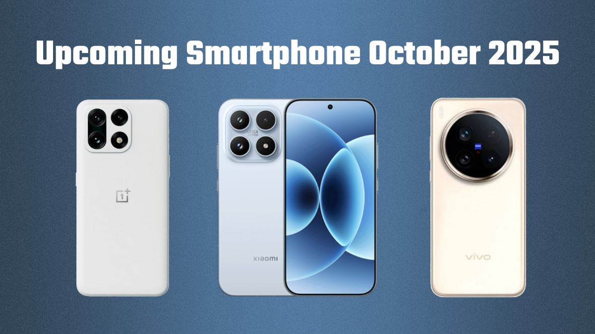 upcoming smartphone october 2025 oneplus motorola vivo realme and redmi