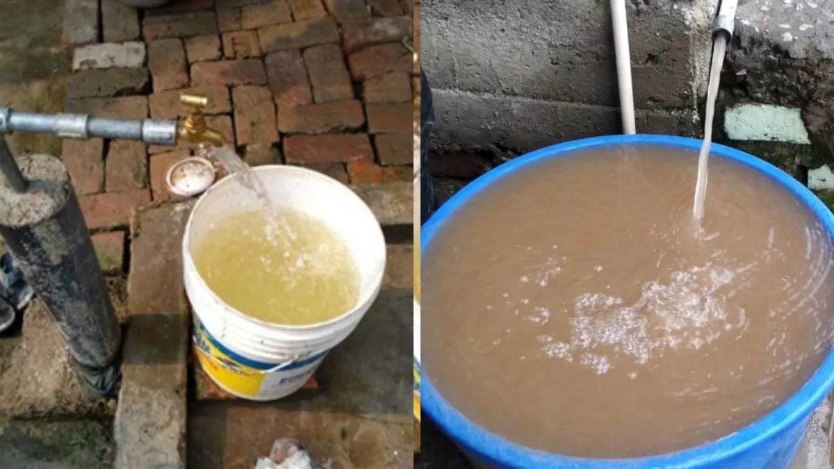 contaminated drinking water has caused an uproar in nabha sahib village of zirakpur people are dying the health department team has taken charge
