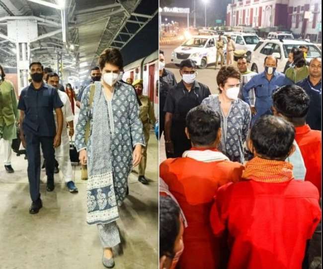 Rahul Gandhi did a secret journey in sleeper class 11 years ago Now Priyanka Gandhi Vadra boarded the Sabarmati Express jagran Special
