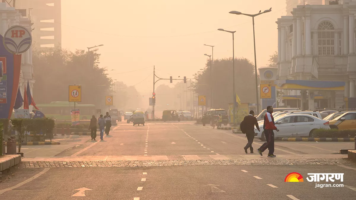 दिल्ली-एनसीआर में बढ़ा वायु प्रदूषण। फोटो जागरण