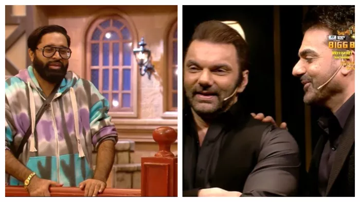 Sunny Arya, Sohail Khan and Arbaaz Khan in Bigg Boss 17