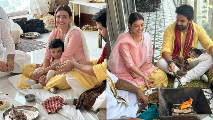काजाल अग्रवाल गृह प्रवेश पूजा (Photo Instagram)