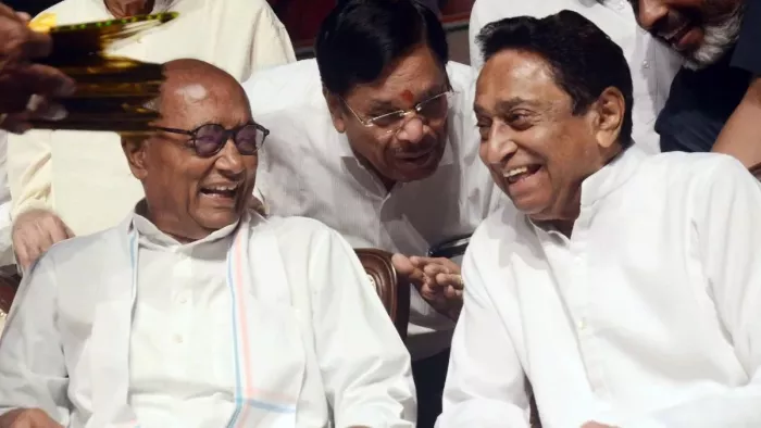 कमलनाथ और दिग्विजय के बीच सब ठीक नहीं? BJP के आरोपों पर दिग्गी राजा ने दिया जवाब (फाइल फोटो)