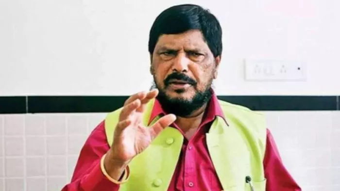 रामदास अठावले कांग्रेस पर साधा निशाना। फाइल फोटो।