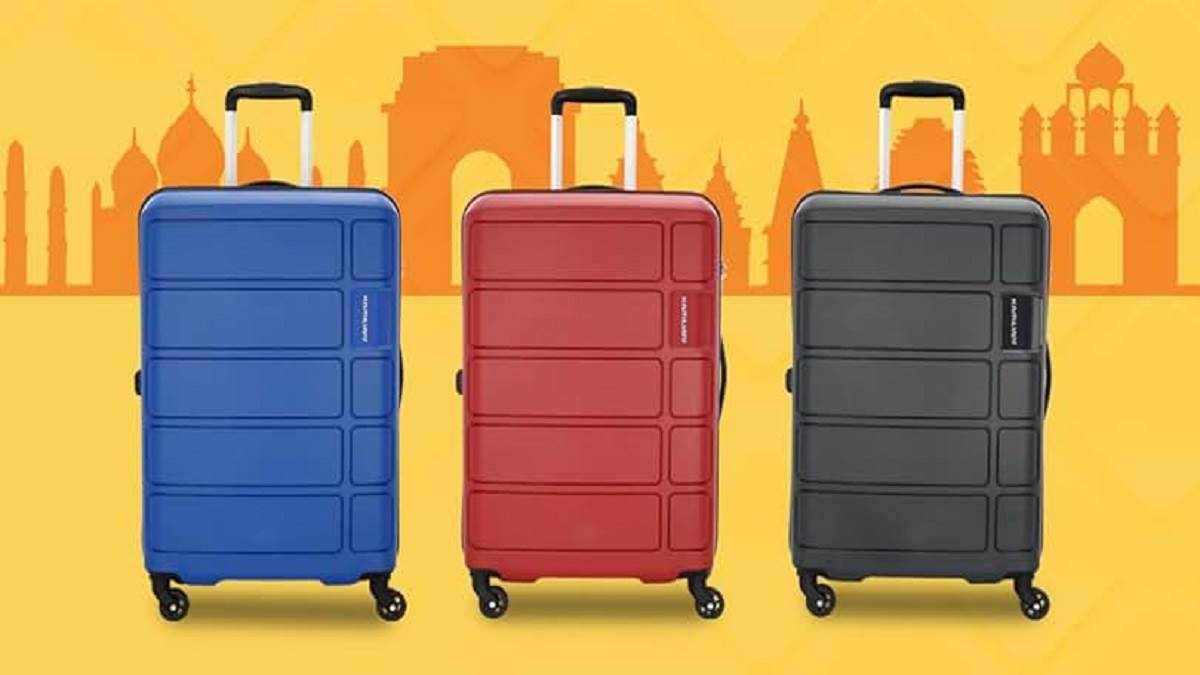Buy Safari Sonic Hard-Sided Polycarbonate Luggage Set of 3 Trolley Bags (55  & 65 & 77 cm) (Red) Online at Best Prices in India - JioMart.