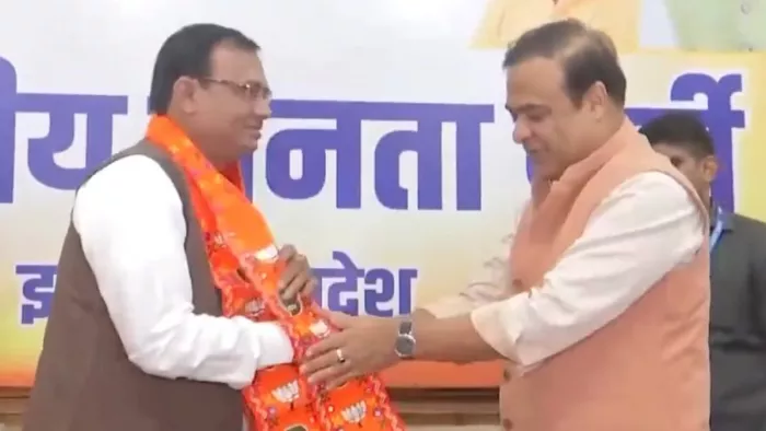 मानस सिन्हा ने ज्वाइन की भारतीय जनता पार्टी। फोटो- ANI