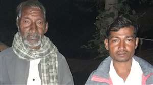 बांदा के सकतपुर गांव में पिता-पुत्र को मिला न्याय।