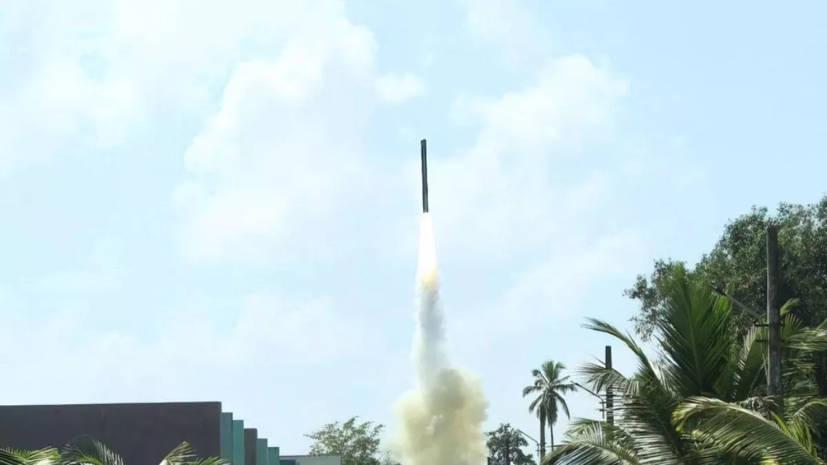 सतह से सतह पर मार करने वाली ब्रह्मोस सुपरसोनिक क्रूज मिसाइल का सफल परीक्षण।