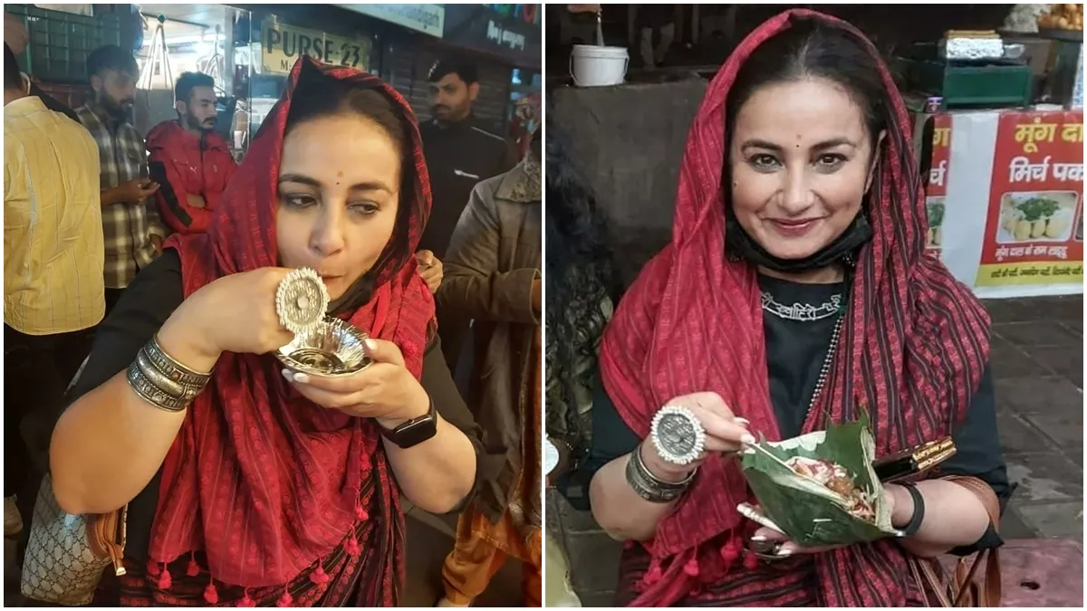 चंडीगढ़ में गोल गप्पे खाती नजर आईं अभिनेत्री दिव्या दत्ता, सोशल मीडिया पर शेयर की Photos, फैंस ने दिए रिएक्शन