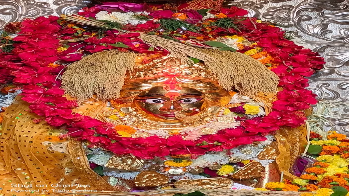 वाराणसी में मां अन्नपूर्णा मंदिर में धान की बालियों से किया गया श्रृंगार, 17 दिवसीय व्रत का हुआ समापन