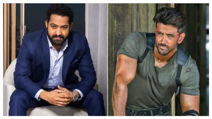 Jr. NTR (Left) and Hrithik Roshan (Right)
