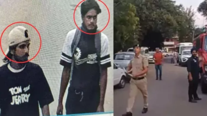 चंडीगढ़ पुलिस ने दो संदिग्ध हमलावरों को गिरफ्तार किया (फोटो- जागरण)