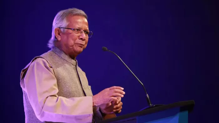 Bangladesh News: बांग्लादेश की अंतरिम सरकार के प्रमुख मोहम्मद यूनुस।