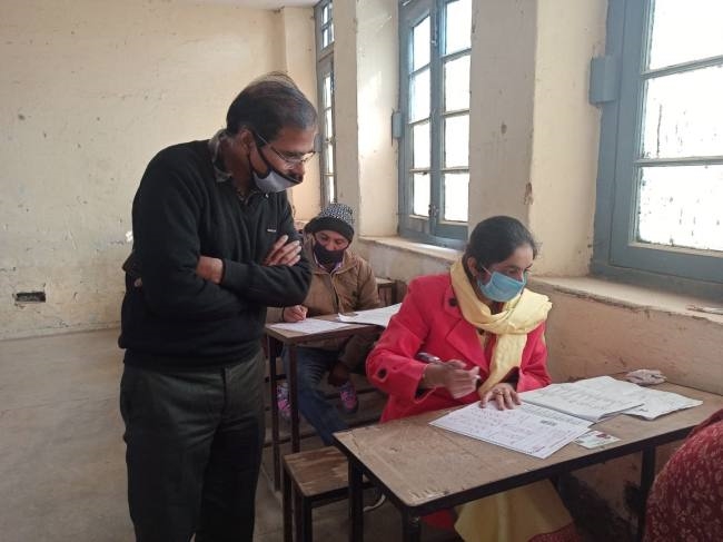 3052 gave merit test for recruitment of bed teachers