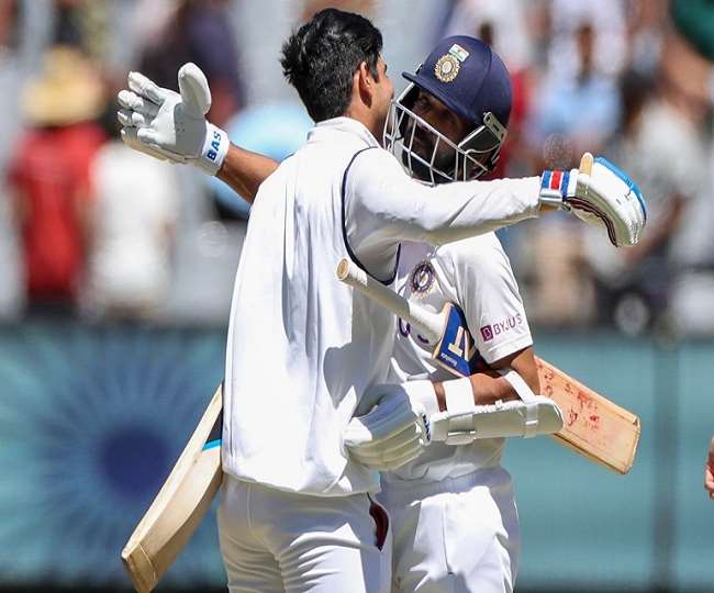 ind vs aus ajinkya rahane said after victory in second test match that the credit goes to these two players