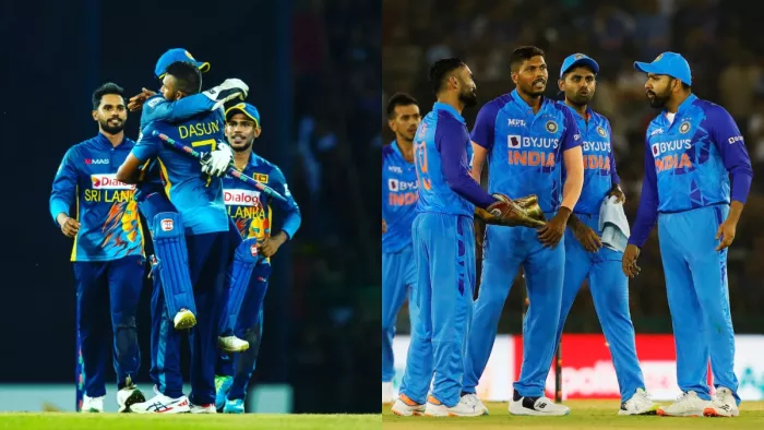 IND vs SL Series 2023: भारत और श्रीलंका की टीम (Design PHOTO)