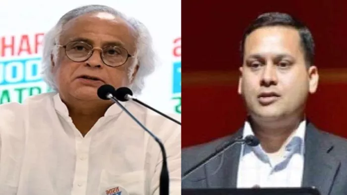 कांग्रेस नेता जयराम रमेश और मालवीय में वार पटलवार।