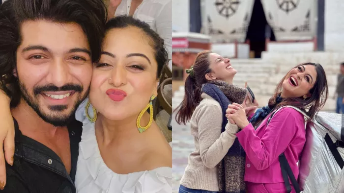 sheezan khan, Shafaq Naaz, Tunisha Sharma, Photo