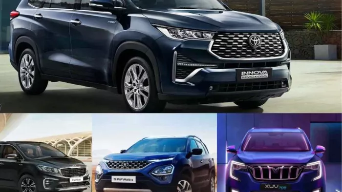 Toyota Innova Hycross VS Rivals see comparison here