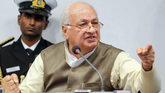 केरल से रवाना हुए आरिफ मोहम्मद खान (फाइल फोटो, पीटीआई)