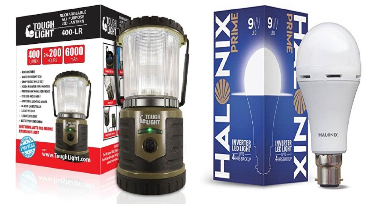 बड़े काम की हैं ये Emergency Light और LED Bulb, इमरजेंसी में 24 घंटे तक आते हैं काम