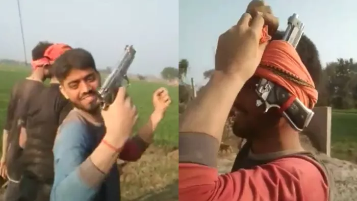 बक्सर में प्रतिमा विसर्जन के दौरान पिस्टल से फायरिंग का वीडियो वायरल, जांच में जुटी पुलिस