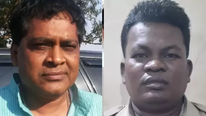 स्वास्थ्य मंत्री नव किशोर दास और आरोपित एएसआई गोपाल दास की फाइल फोटो