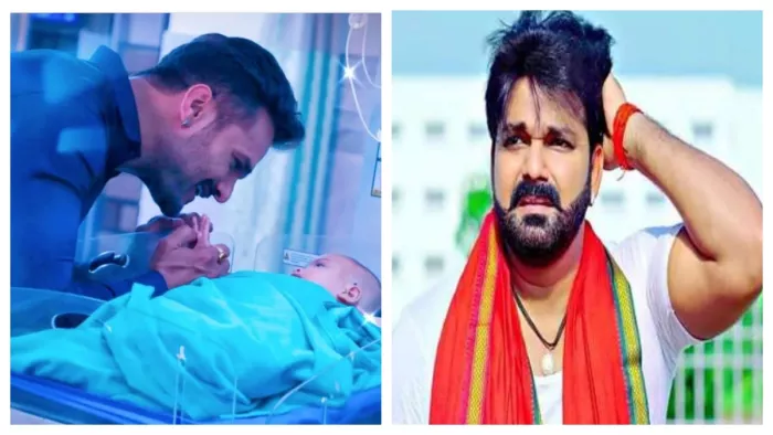 Khesari lal Yadav takes a dig a Pawan Singh Share photo with newborn baby