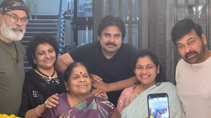 Superstar Ramcharan Teja turned photographer on grandmothers birthday fans reacted like this after seeing pictures, via instagram