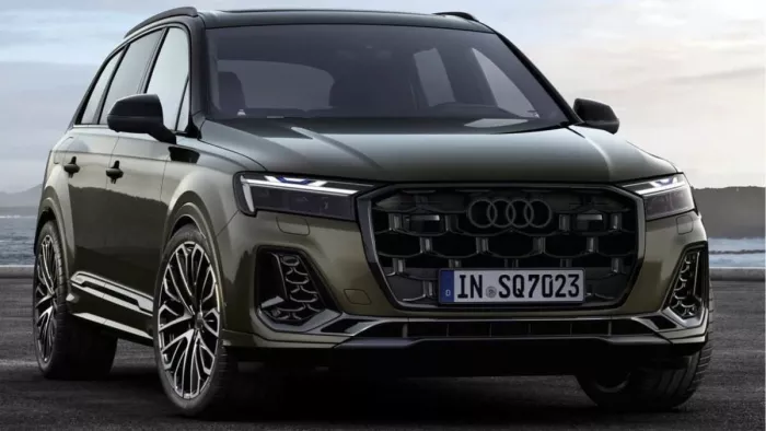 Audi Q7 facelift को अनवील किया गया है।