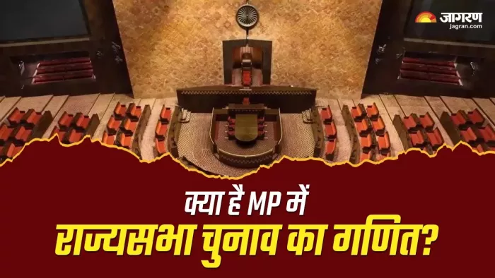 मध्य प्रदेश में पांच राज्यसभा सीटें खाली हो रही है।(फोटो सोर्स: जागरण)
