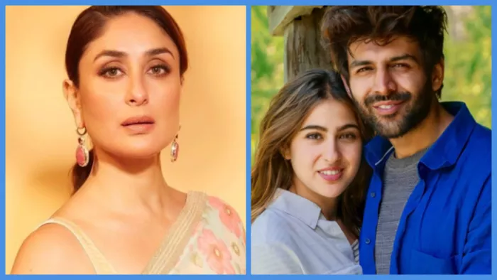 Sara Ali Khan ने करीना के सामने Kartik Aryan को दिया फ्लाइंग किस / Photo- Instagram