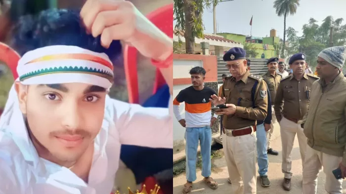 घटनास्थल पर लोगों की लगी भीड़। (फोटो जागरण)