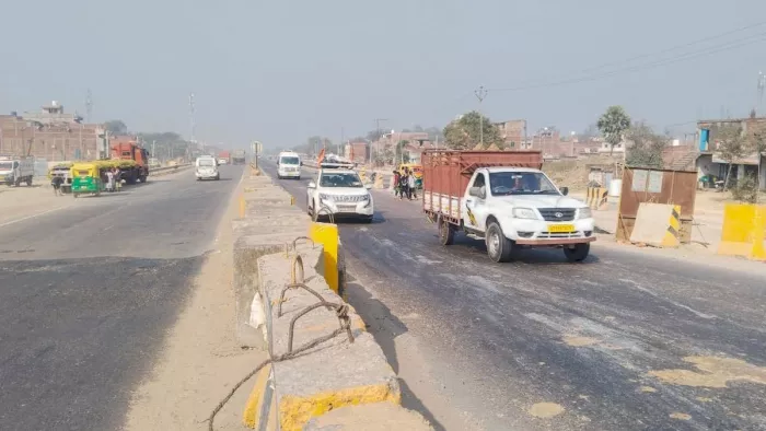 शिवसागर में जीटी रोड पर वाहनों की आवाजाही शुरू