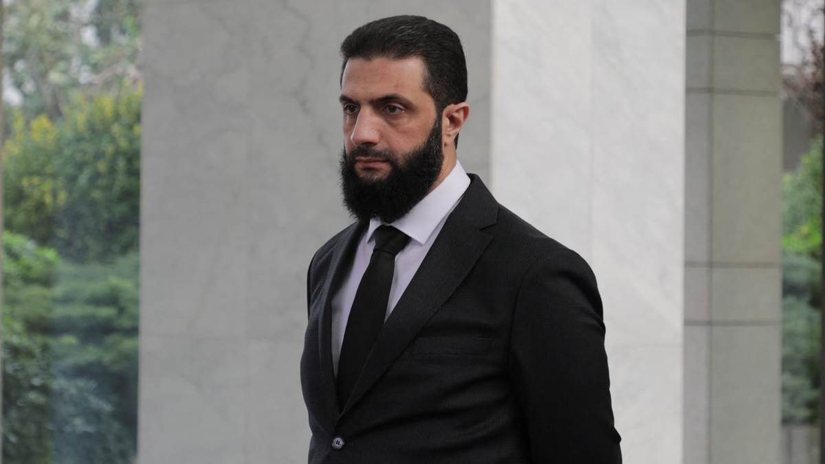 rebel leader ahmed al sharaa named syria interim president