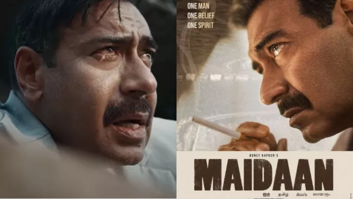Maidaan Teaser Release ajay devgn ready to show football game golden period after bholaa release in theater/Youtube
