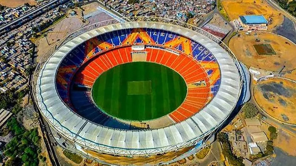 GT vs CSK Pitch Report: नरेंद्र मोदी स्टेडियम पिच रिपोर्ट। फाइल फोटो