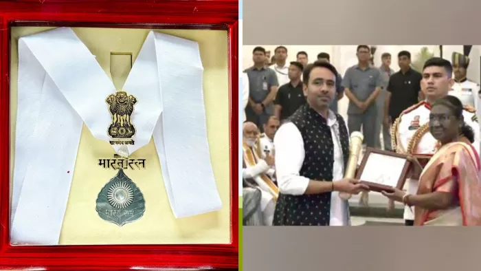 चौधरी चरण सिंह को मिला भारत रत्न, पोते जयंत ने दिल्ली में लिया सर्वोच्च सम्मान