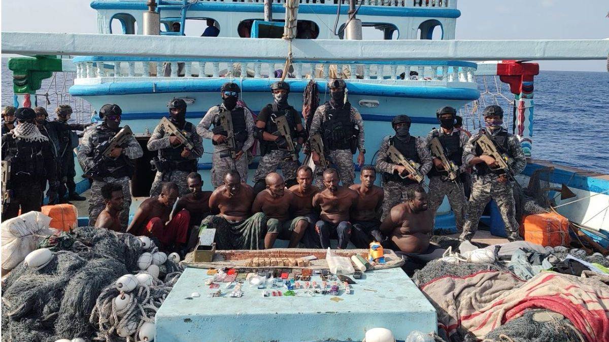 india to take action against nine pirates who hijacked an iranian ship in arabian sea