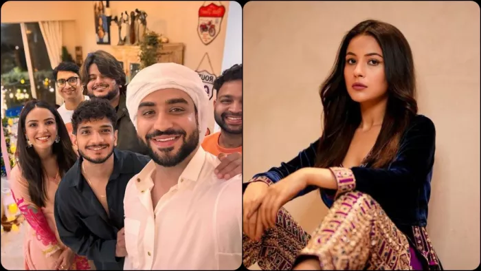 अली गोनी की इफ्तार में नजर आए मुनव्वर फारूकी और शहनाज गिल। फोटो क्रेडिट- इंस्टाग्राम