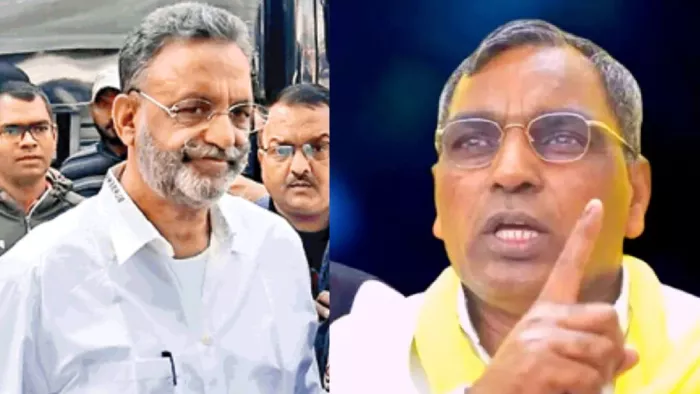 UP News: मुख्तार अंसारी को ओपी राजभर ने मसीहा बताया।
