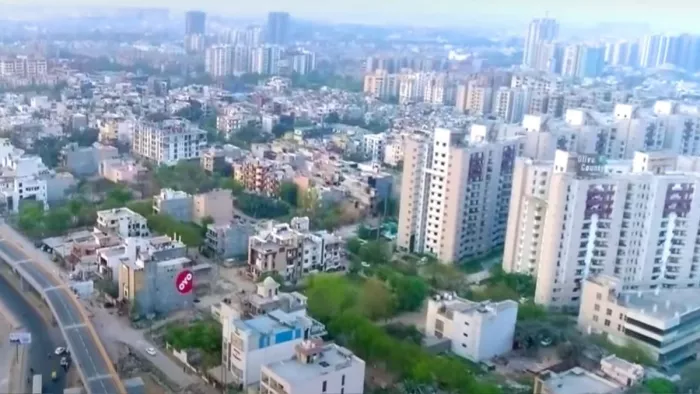 गाजियाबाद शहर का दृश्य। फाइल फोटो सौजन्य- सोशल मीडिया।