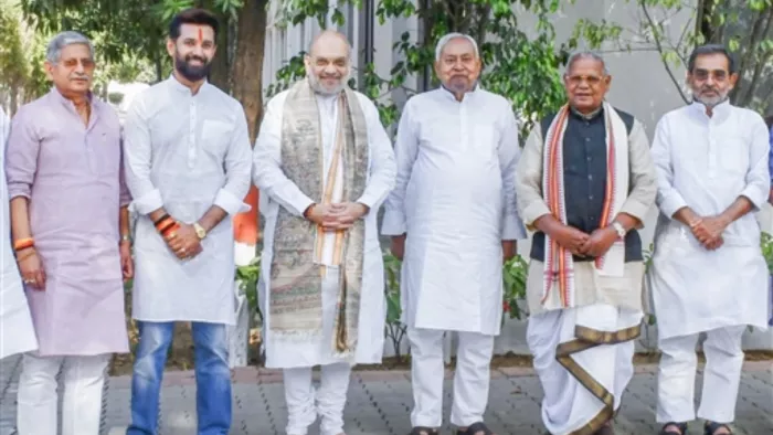 40 मिनट की बैठक में बिहार चुनाव की लिखी गई पथकथा