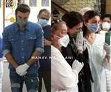 Rishi Kapoor Funeral: पति को आंखों के सामने जाते देख फूट-फूटकर रोईं नीतू कपूर, रणबीर सिर झुकाए खड़े रहे