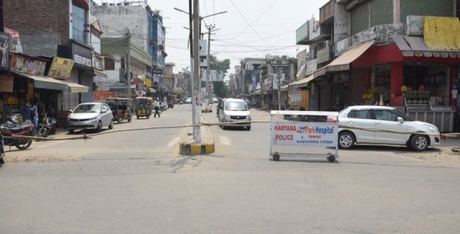 मॉडल टाउन, विराट नगर, फ्रेंडस कॉलोनी और अग्रसेन कॉलोनी सील